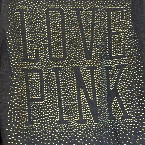 VS PINK Vintage Holographic Bling Hoodie - Picture 8 of 11